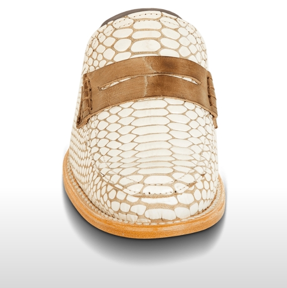 FreeBird Monalisa White Snake Slides Size 8 - Picture 5 of 16